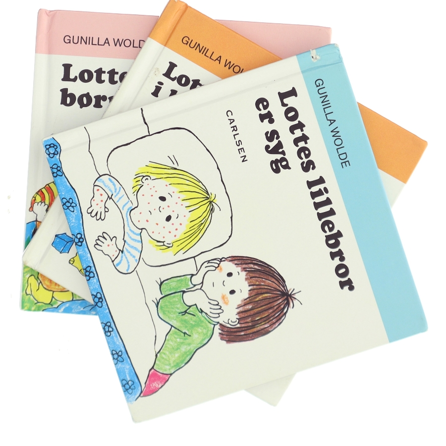 Lottes lillebror er syg af Gunilla Wolde (Bog)