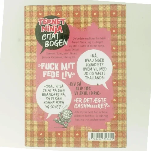 Ternet Ninja citatbogen : alle de bedste citater fra begge bøger og film af Anders Matthesen (Bog)