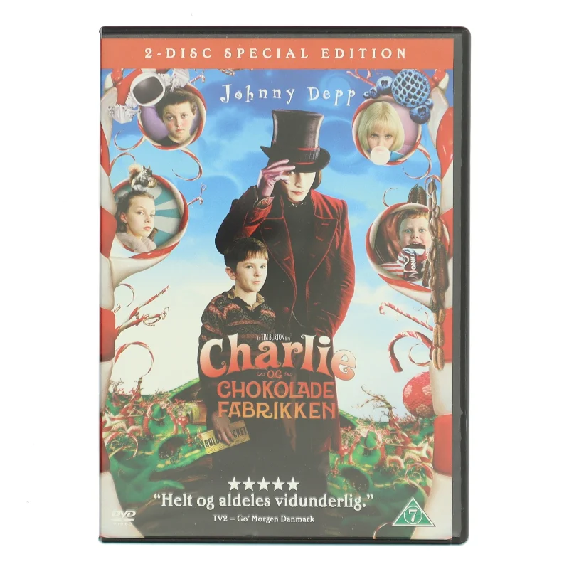 Charlie og Chokoladefabriken Special Edition <span class="label label-blank pull-right">Special edition</span>