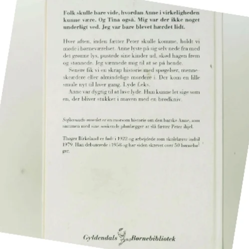 Saftevands-mordet af Thøger Birkeland (Bog)