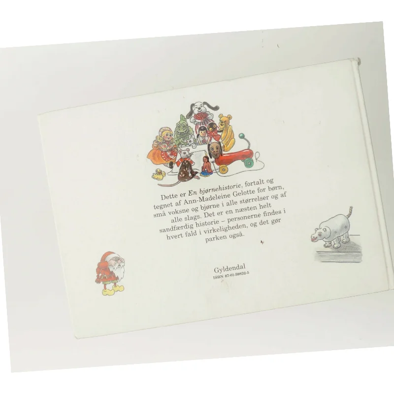 Børnebog: En bjørnehistorie fra Gyldendal af Ann-Madeleine Gelotte (Bog)