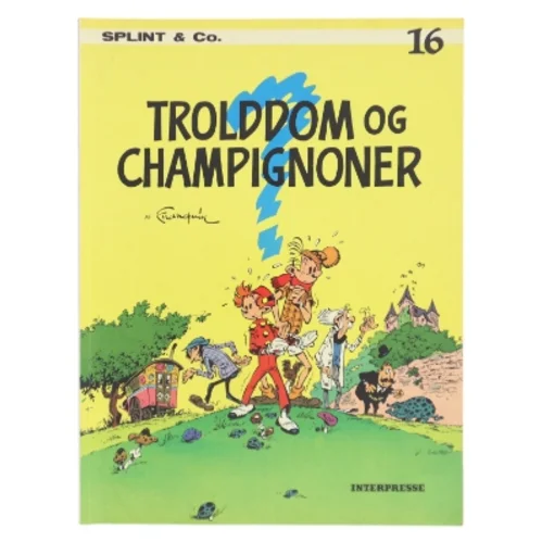 Trolddom og Champignoner af Franquin (Bog)