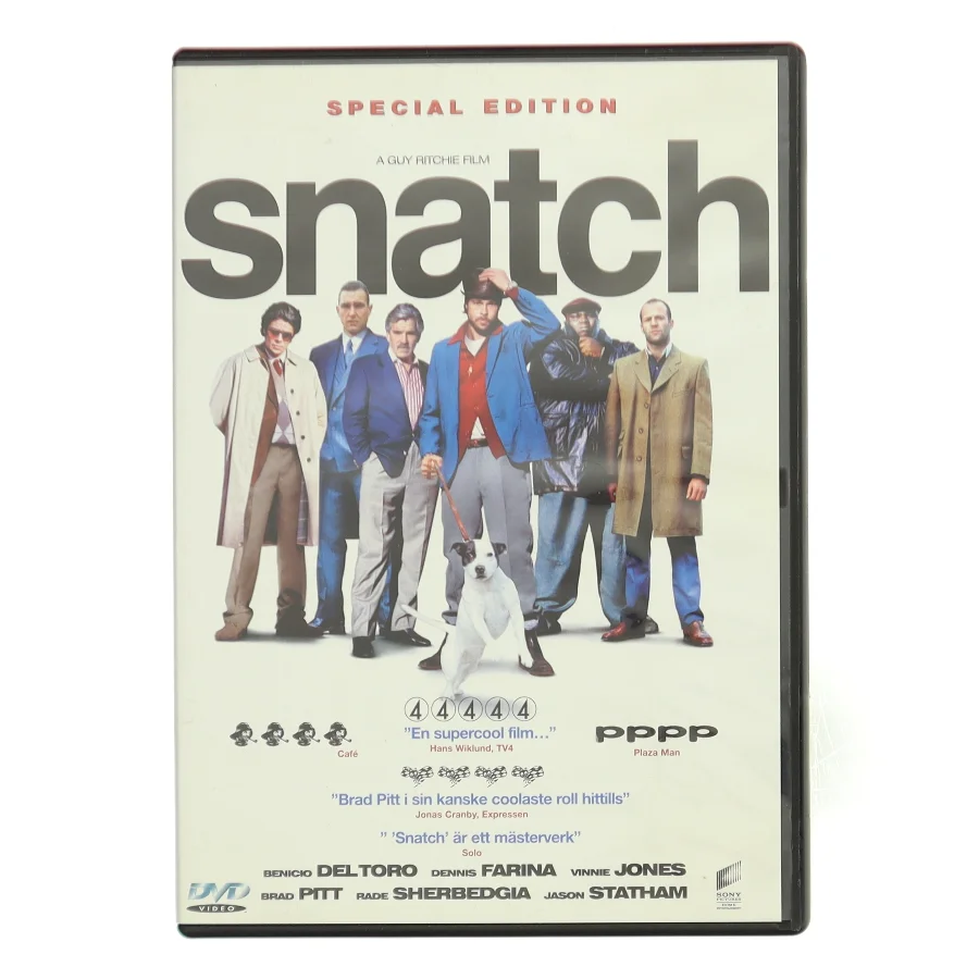 Snatch med Brad Pitt (DVD)