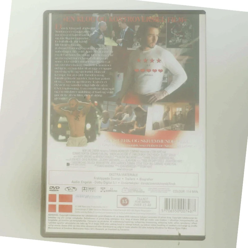 American History X med Edward Norton (DVD)