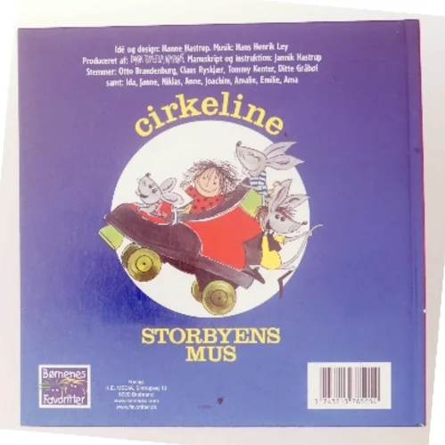 Cirkeline: Storbyens Mus af Hanne Hastrup (Bog)