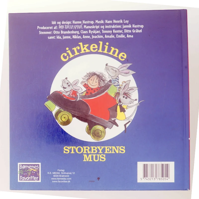 Cirkeline: Storbyens Mus af Hanne Hastrup (Bog)