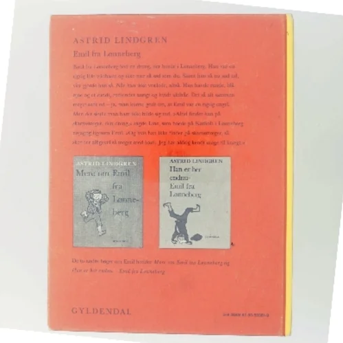 Emil fra Lønneberg bog fra Gyldendal af Astrid Lindgren (Bog)