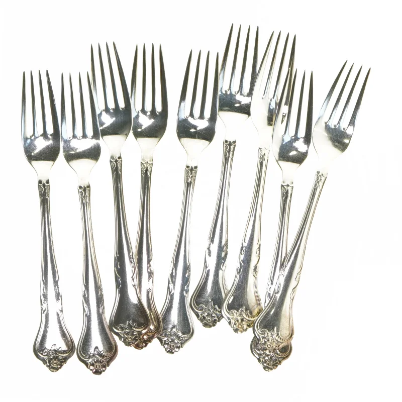 Sæt af 9 gafler fra Atla (str. 9 styk. 20 cm)