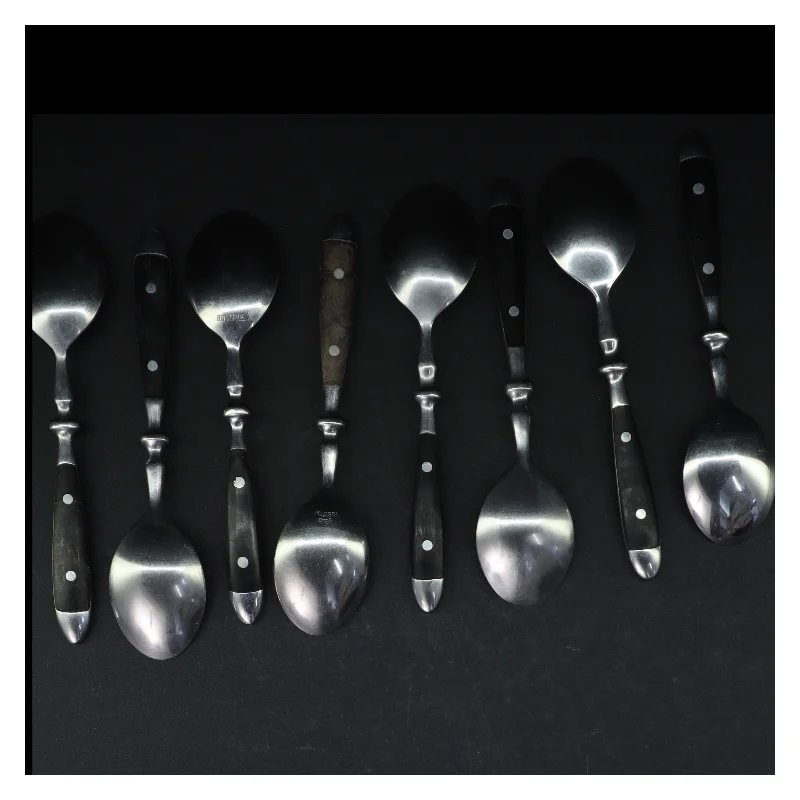 Teskeer med træhåndtag (str. 20 cm)