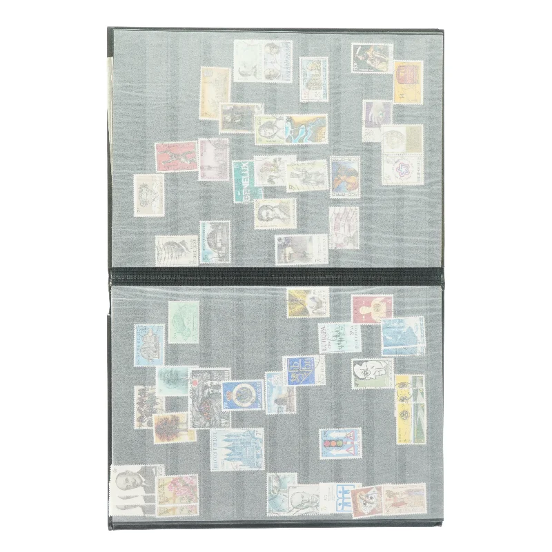 Frimærkesamling fra Belgien fra Belgien fra Belgien