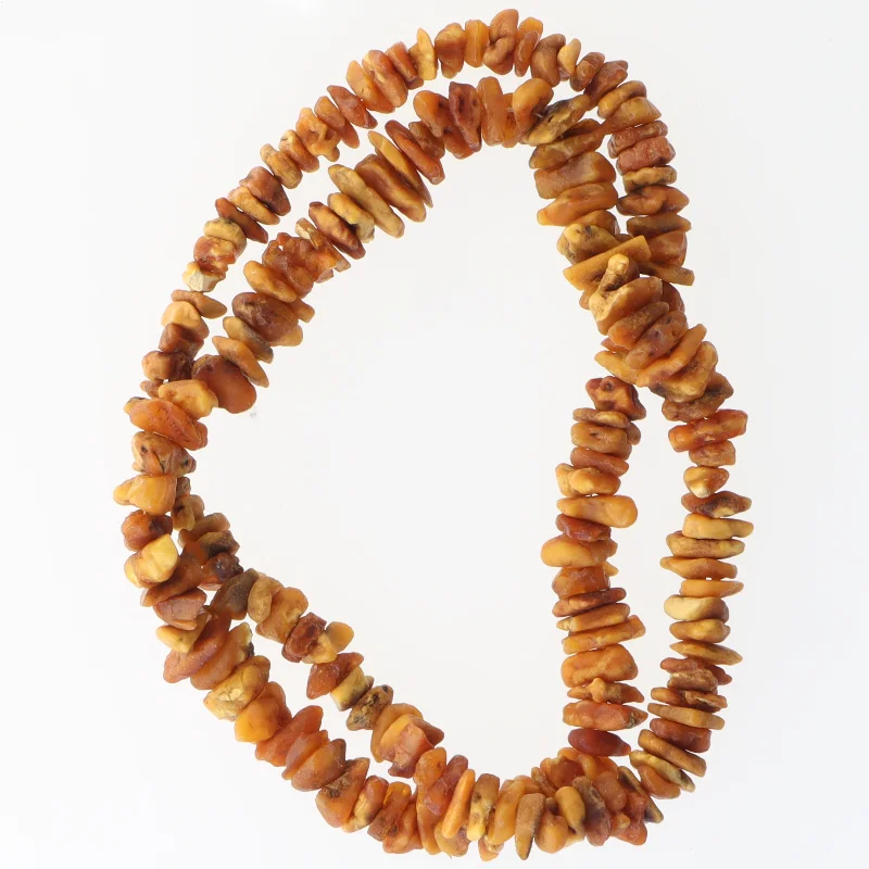 Rav halskæde (str. 90 cm)