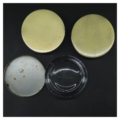 Opbevaringsglas med messinglåg (str. 3 stk Ø 11 cm) fra Mette Diemer