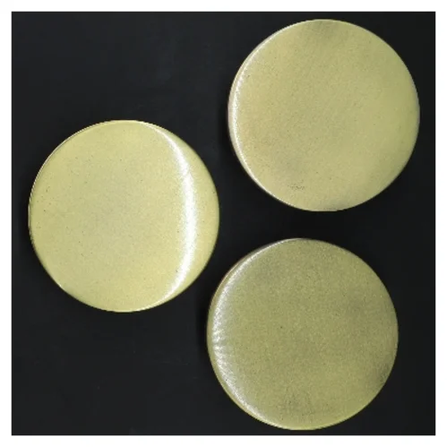 Opbevaringsglas med messinglåg (str. 3 stk Ø 11 cm) fra Mette Diemer