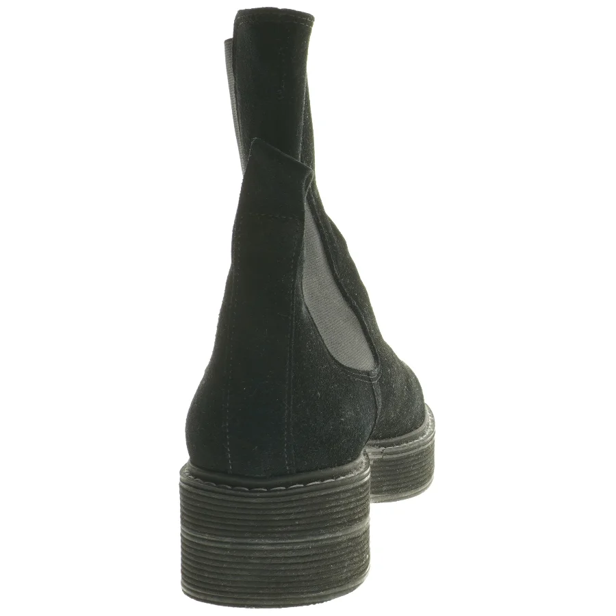 Sorte ankelstøvler i ruskind fra Billi Bi (str.40)