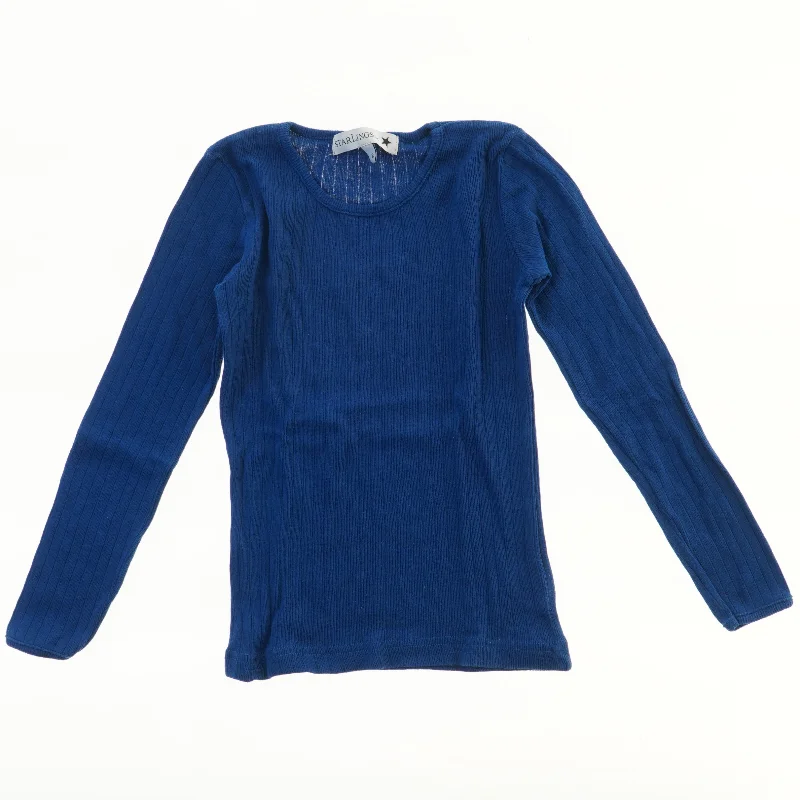 Langærmet blå bluse fra Starlings (str. 116) ny