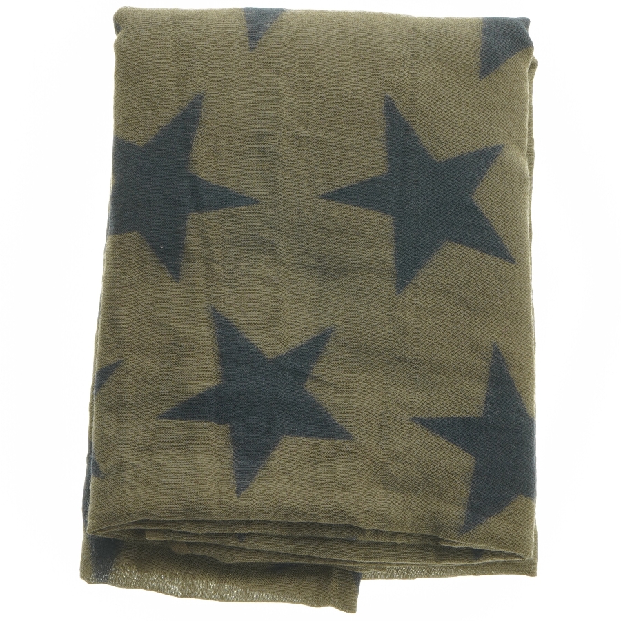 Tørklæde/sjal i uld og silke (str. 110x210 cm)