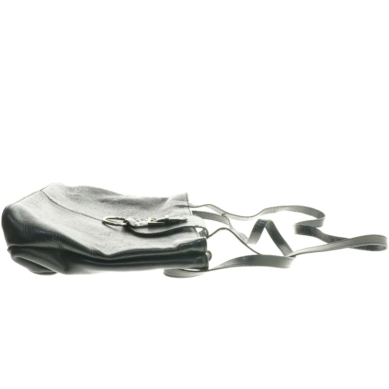 Sort skuldertaske (str. 23x34x11 cm)