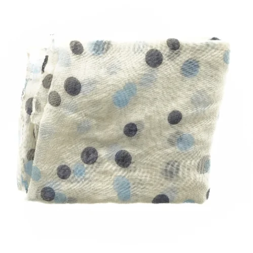 Tørklæde med prikker (str. 90x190 cm)
