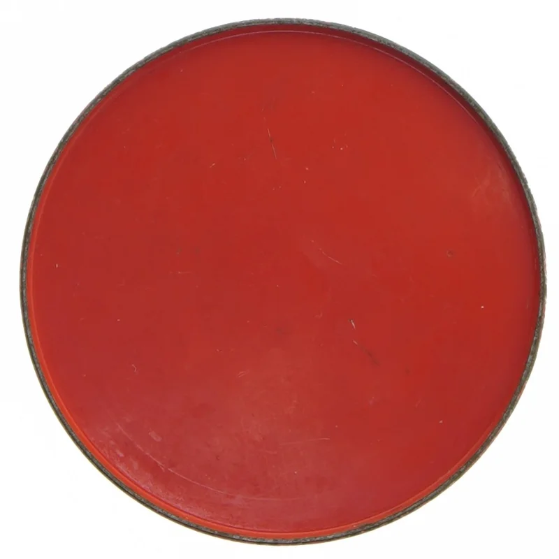 Retro dåse i metal med blomster fra Lundtofte, Copenhagen Denmark (str. Ø 10,5 cm højde 13 cm)