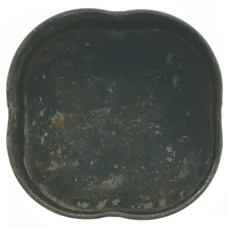 Dekorativ metalpotte fra Lene Bjerre (str. 12x20x20 cm)