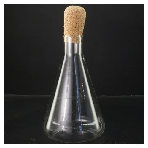 Glaskaraffel med korkprop 27 cm fra Bodum (str. 27 cm)