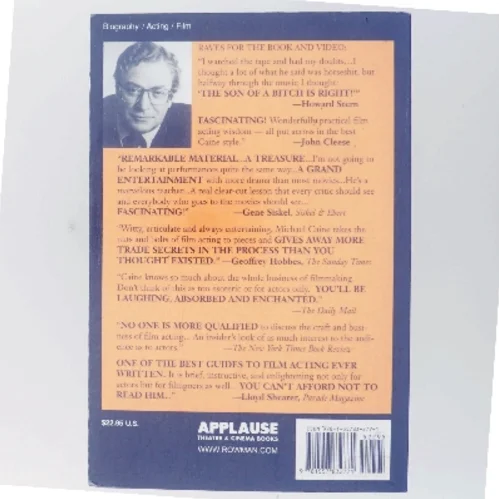 Acting in film : an actor's take on movie making af Michael Caine (Bog)