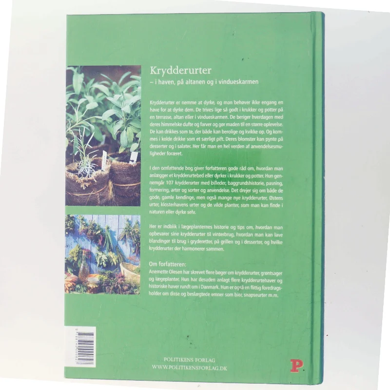 Krydderurter af Anemette Olesen (Bog)