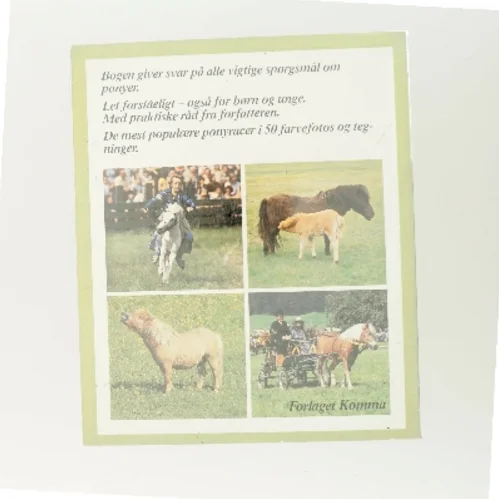 Ponyer af Herta F. Kraupa-Tuskany (Bog)