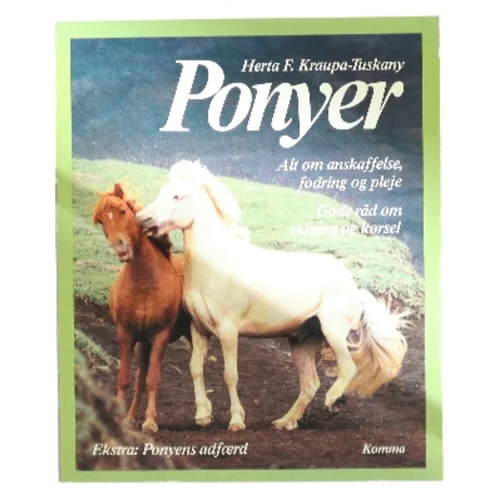 Ponyer af Herta F. Kraupa-Tuskany (Bog)
