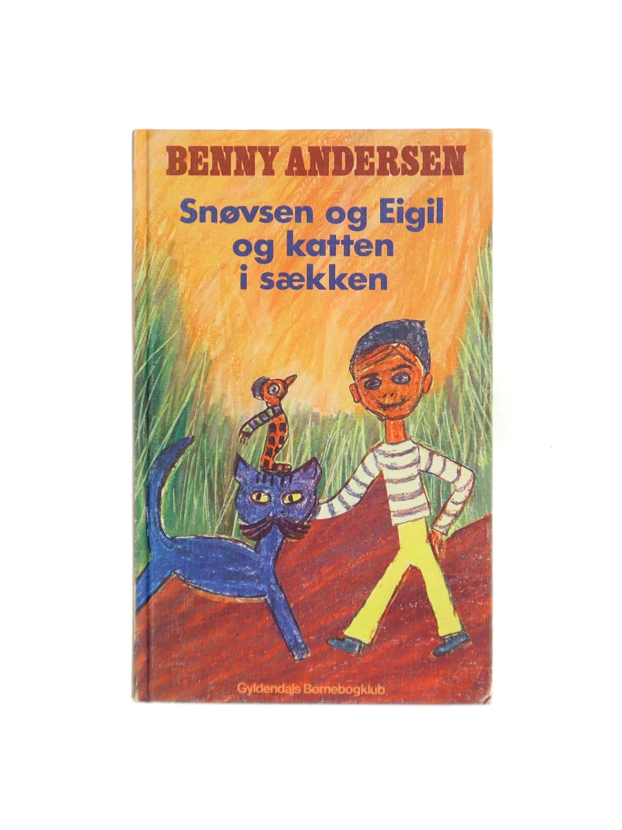Forsiden af Snøvsen og Eigil og katten i sækken af Benny Andersen