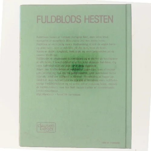 Fuldblods Hesten af Dinny Lund (Bog)