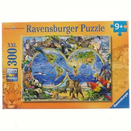 Ravensburger XXL puslespil 300 brikker verdenskort fra Ravensburger (str. 300 brikker 49x36 cm)