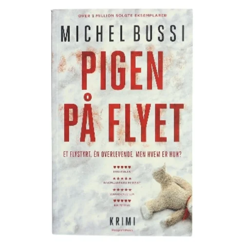 Pigen på flyet af Michel Bussi (Bog)