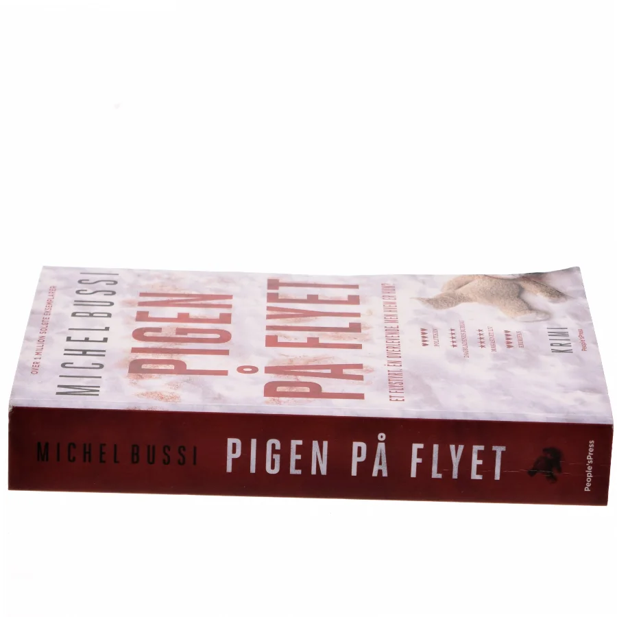 Pigen på flyet af Michel Bussi (Bog)