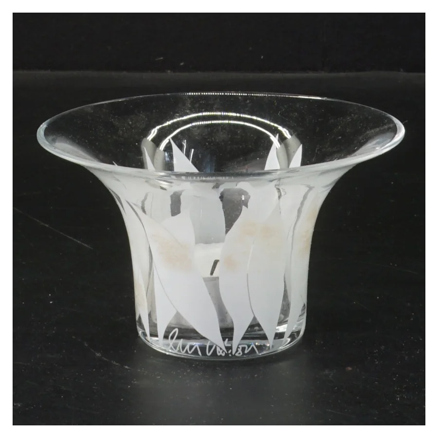 Filigran lysestage i glas Ø11,5 cm fra Filigran (str. Ø 11,5 cm)