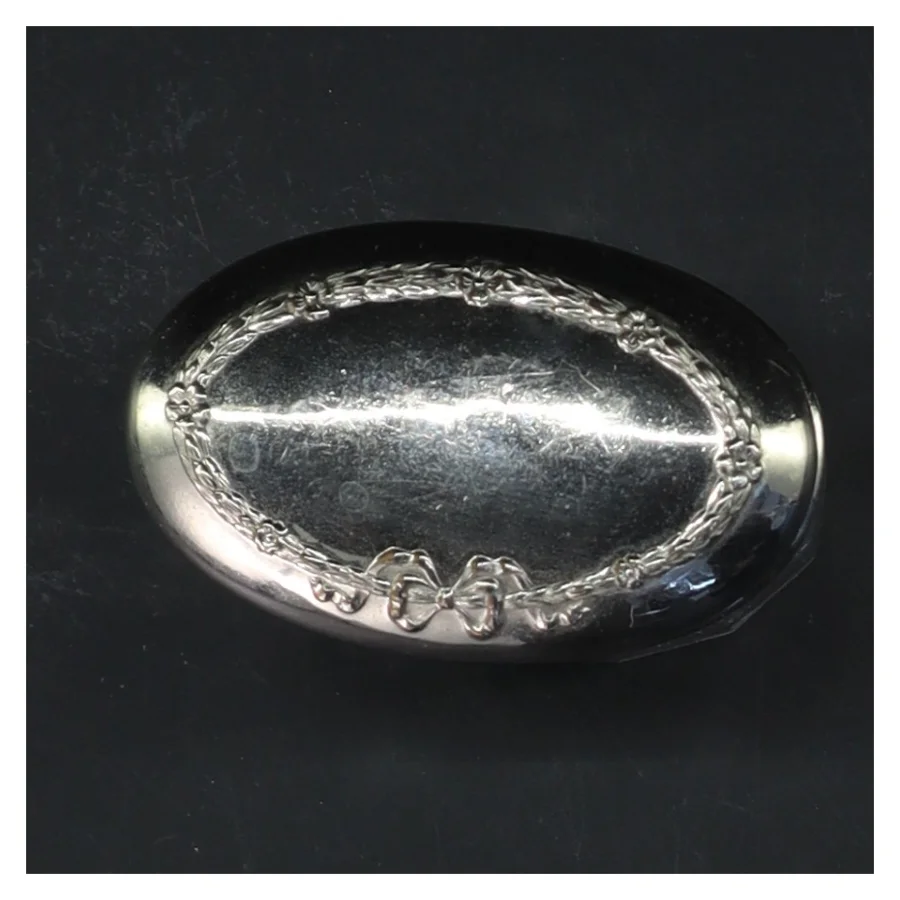 Lille glasbeholder med låg 10x7,5 cm (str. 10x7,5 cm)