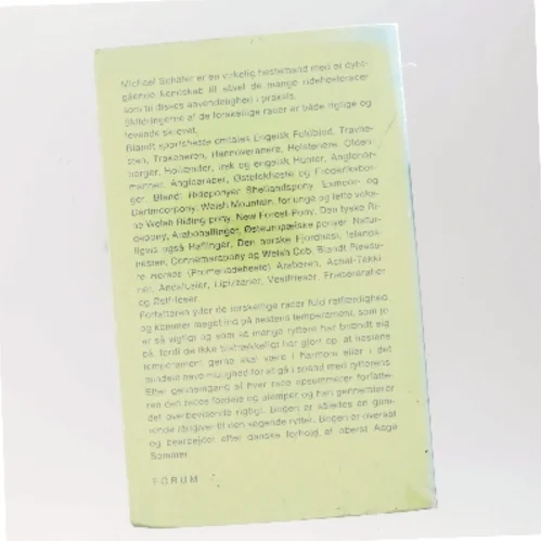 Berømte heste- og ponyracer af Michael Schäfer (Bog)