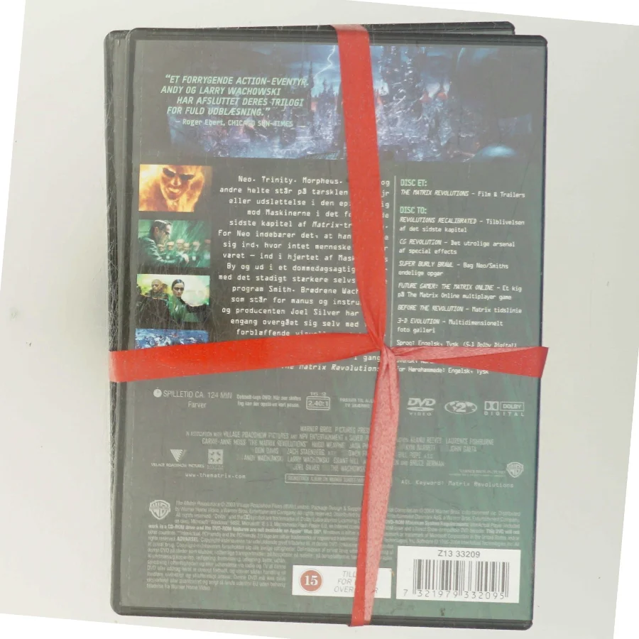 Matrix (hele serien) med Keanu Reeves (DVD)