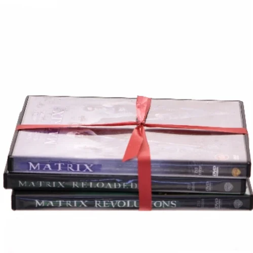 Matrix (hele serien) med Keanu Reeves (DVD)