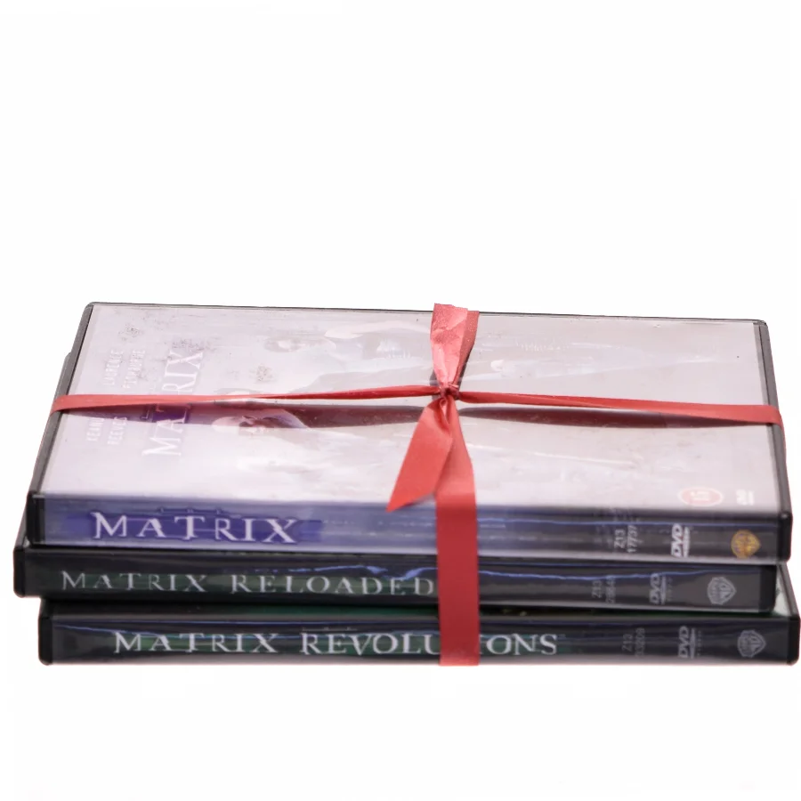 Matrix (hele serien) med Keanu Reeves (DVD)