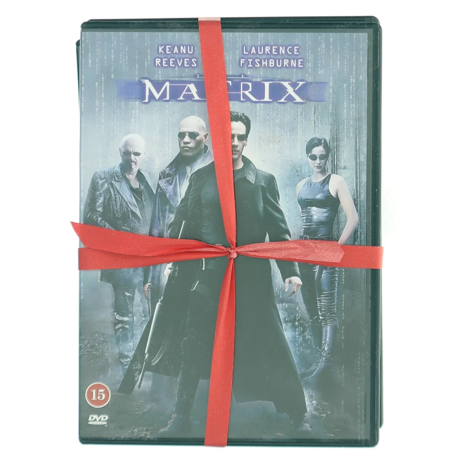 Matrix (hele serien) med Keanu Reeves (DVD)