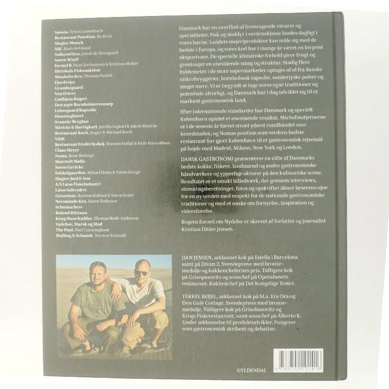 Dansk gastronomi af Dan Jensen (f. 1974-11-10) (Bog)