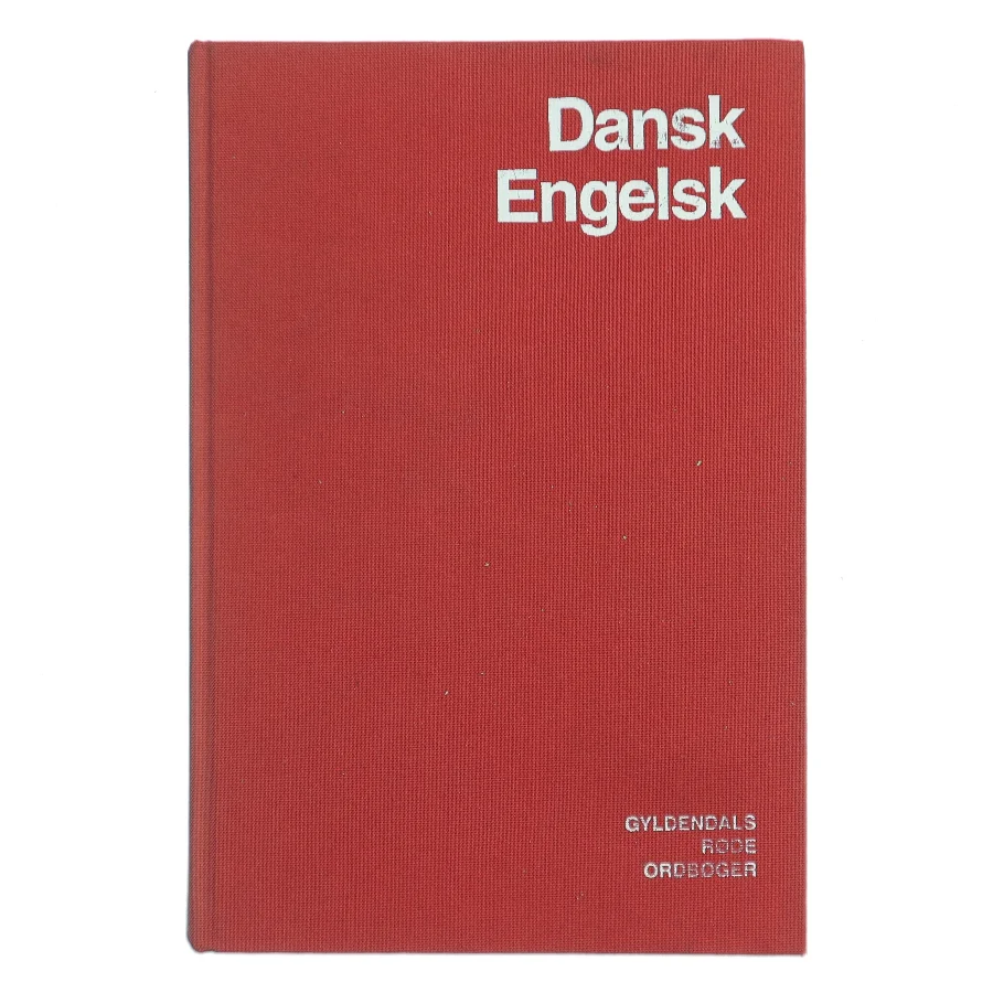 Dansk-Engelsk ordbog (Bog)