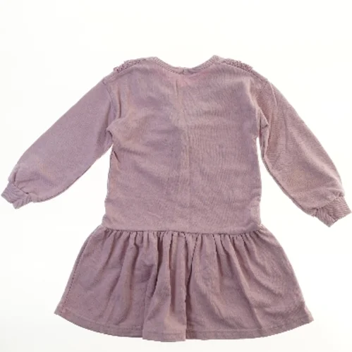 Langærmet kjole med blonde detaljer fra H&M (str. 128)