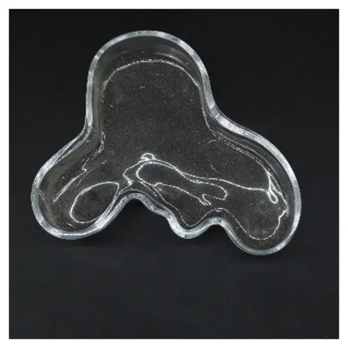 Alvar Aalto glasskål (str. Ø19,5 cm)