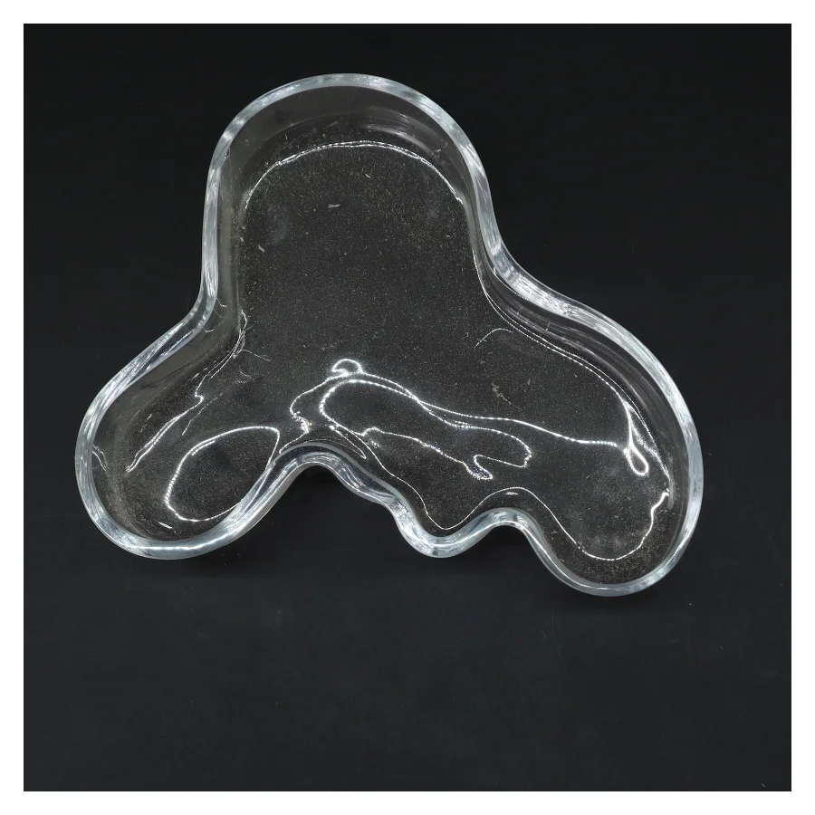 Alvar Aalto glasskål (str. Ø19,5 cm)