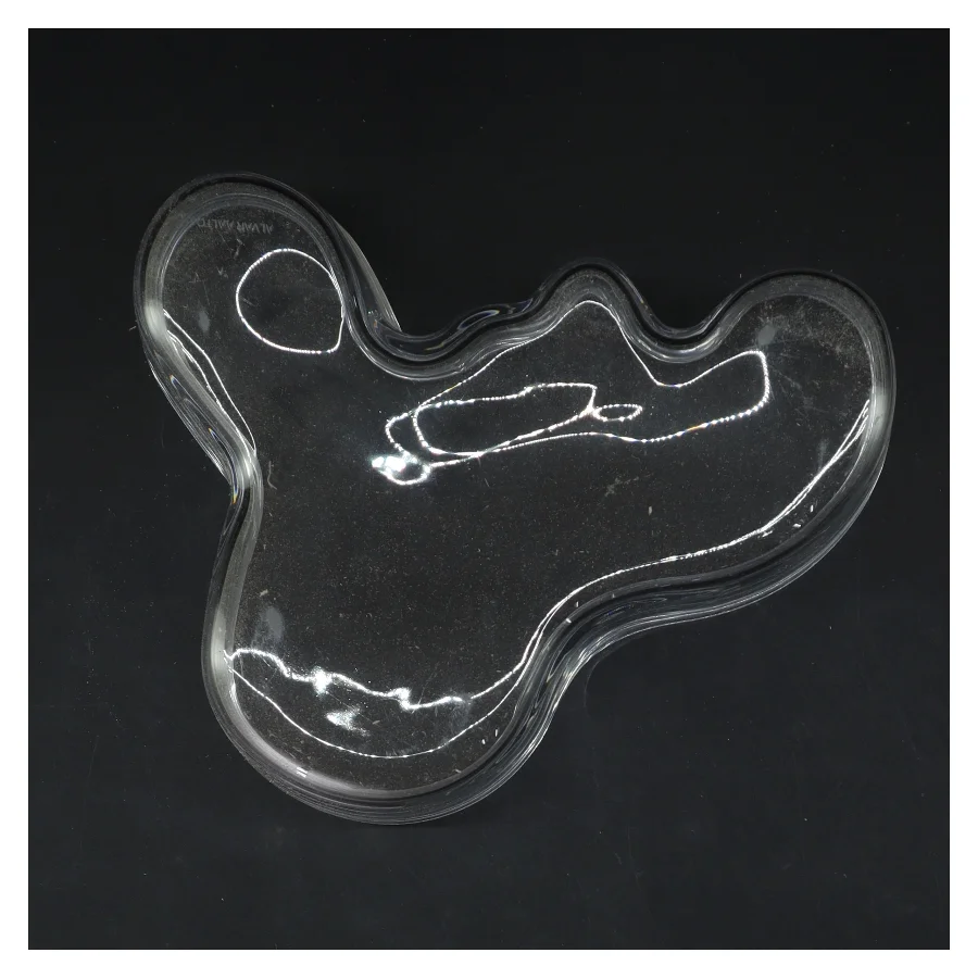 Alvar Aalto glasskål (str. Ø19,5 cm)