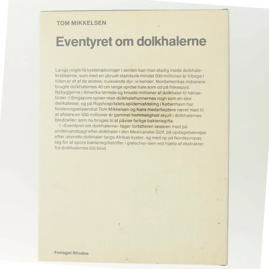 Eventyret om dolkhalerne af Tom Mikkelsen (Bog)
