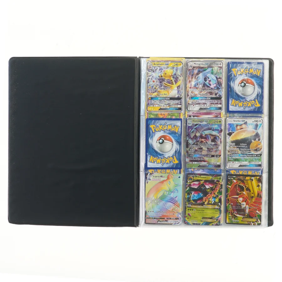 Pokémon samlekortmappe med kort, 24x30 cm fra Pokemon (str. 24x30 cm)