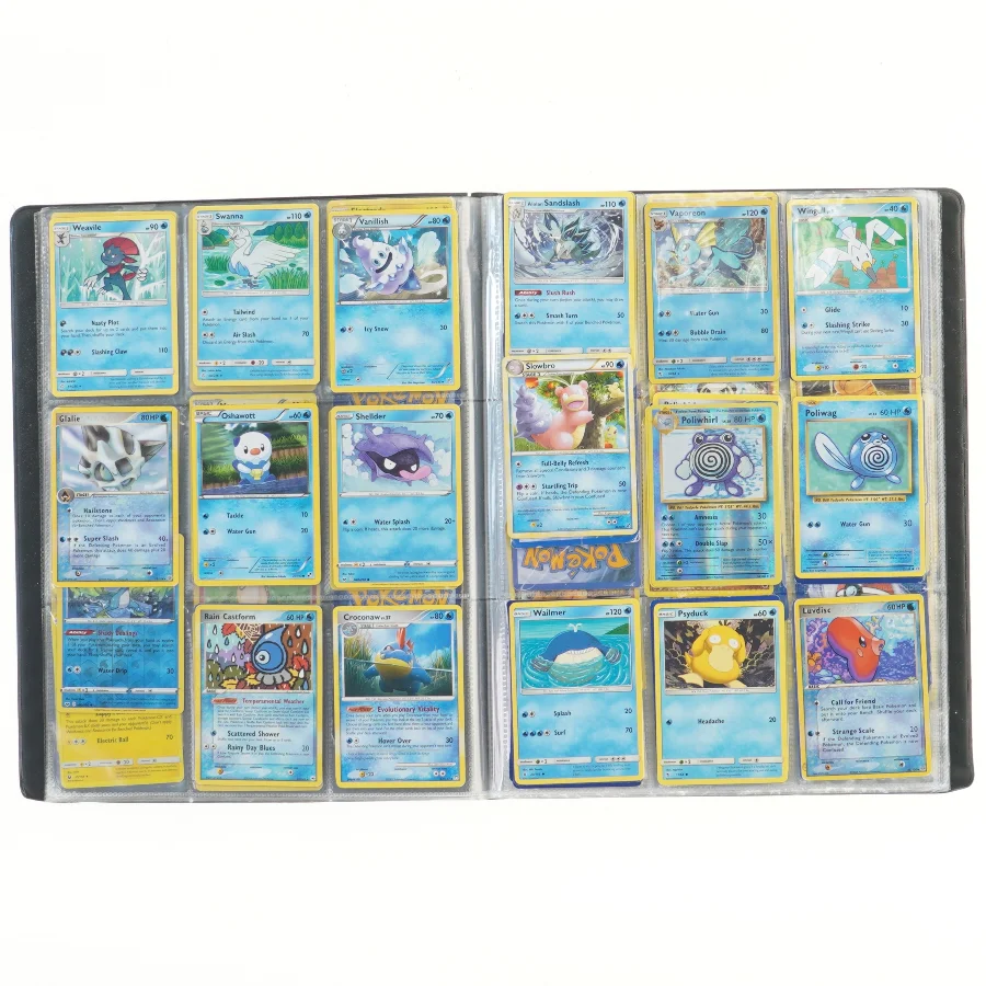 Pokémon samlekortmappe med kort, 24x30 cm fra Pokemon (str. 24x30 cm)